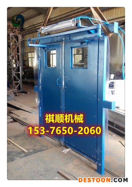 3*3米矿用金属风门无压风门带机械风窗