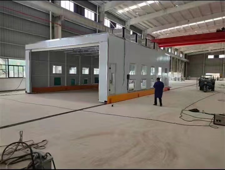 移动喷漆房不同规格多样设计
