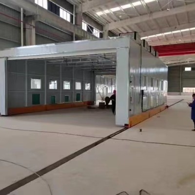 防火移动式整体喷漆房特殊房体设计