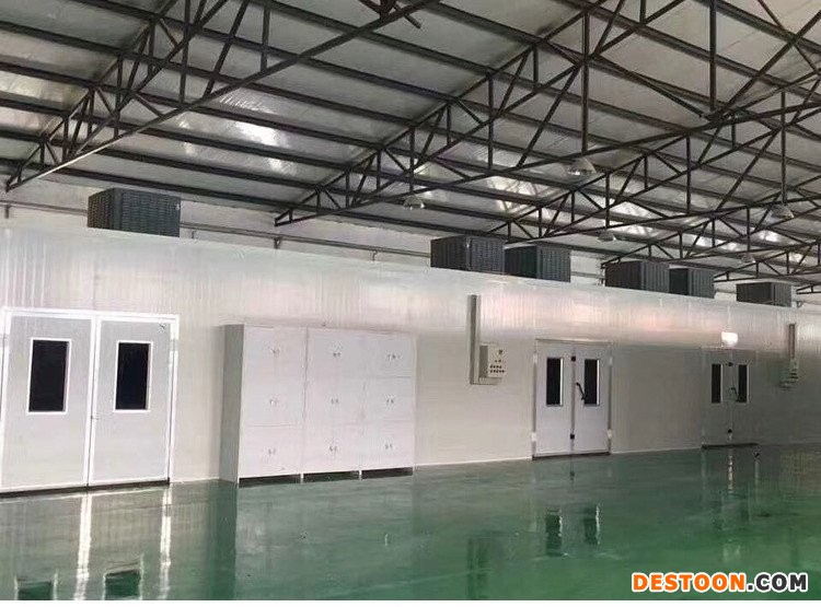 工业无尘喷漆房打磨房高温房生产厂家
