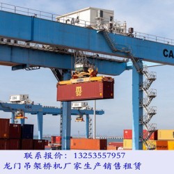 40吨轨道式龙门吊与轮胎式集装箱门式起重机选型建议