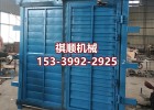 立井防爆门 矿用无压对开平衡风门 风门闭锁装置