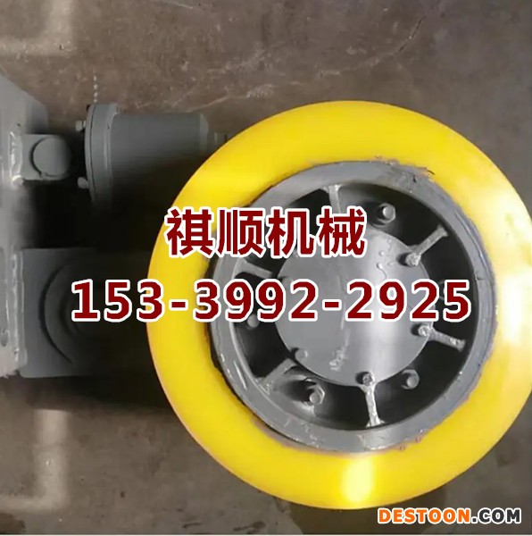 LS42.5立井缓冲轮 罐笼罐耳中间轮双轮宽轮