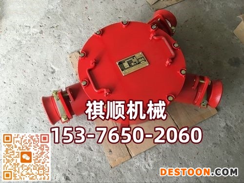 防爆高压电缆接线盒 防爆型橡套接线盒两通